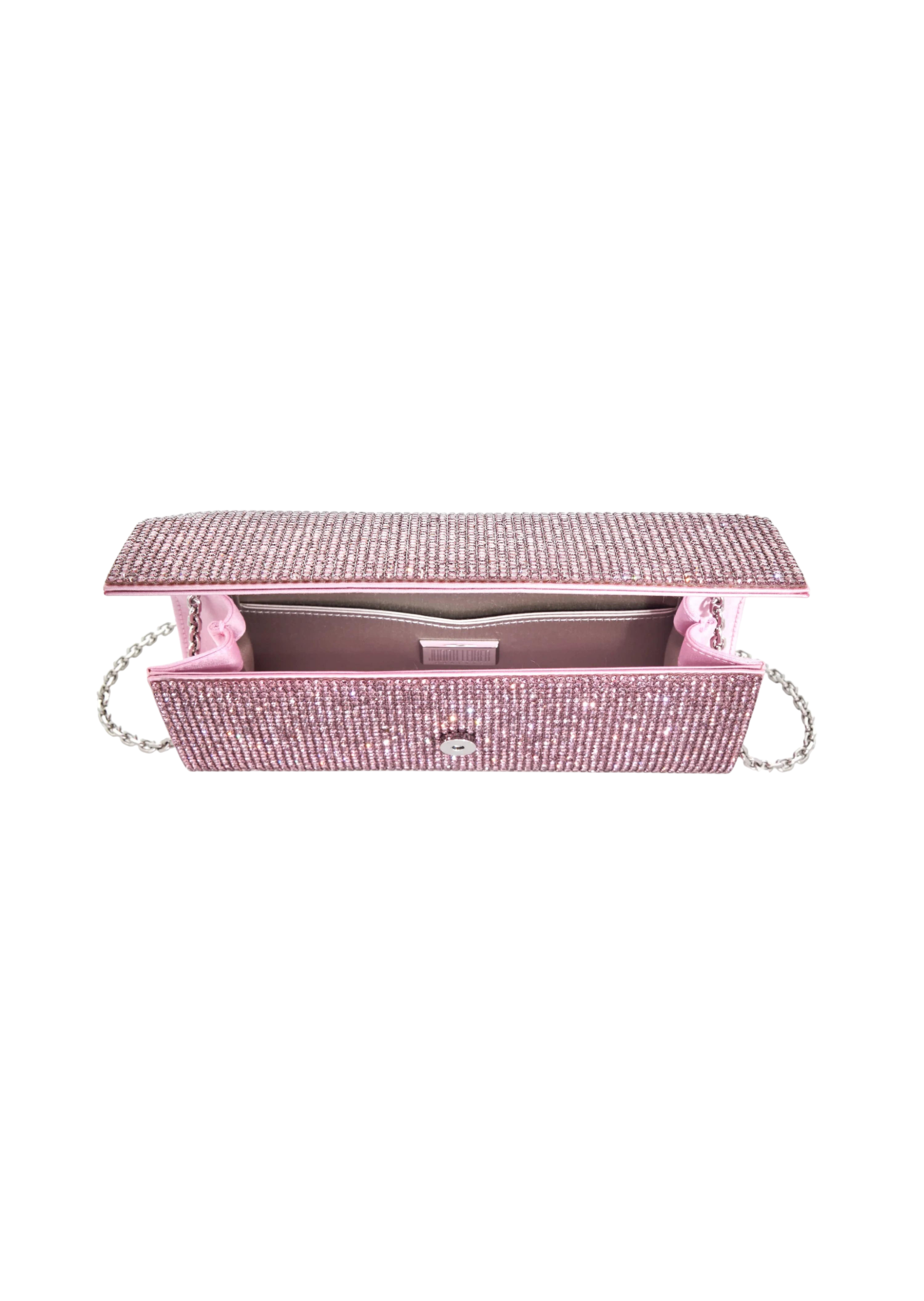 Perry Crystal Light Amethyst Purse - JudithLeiberGCC