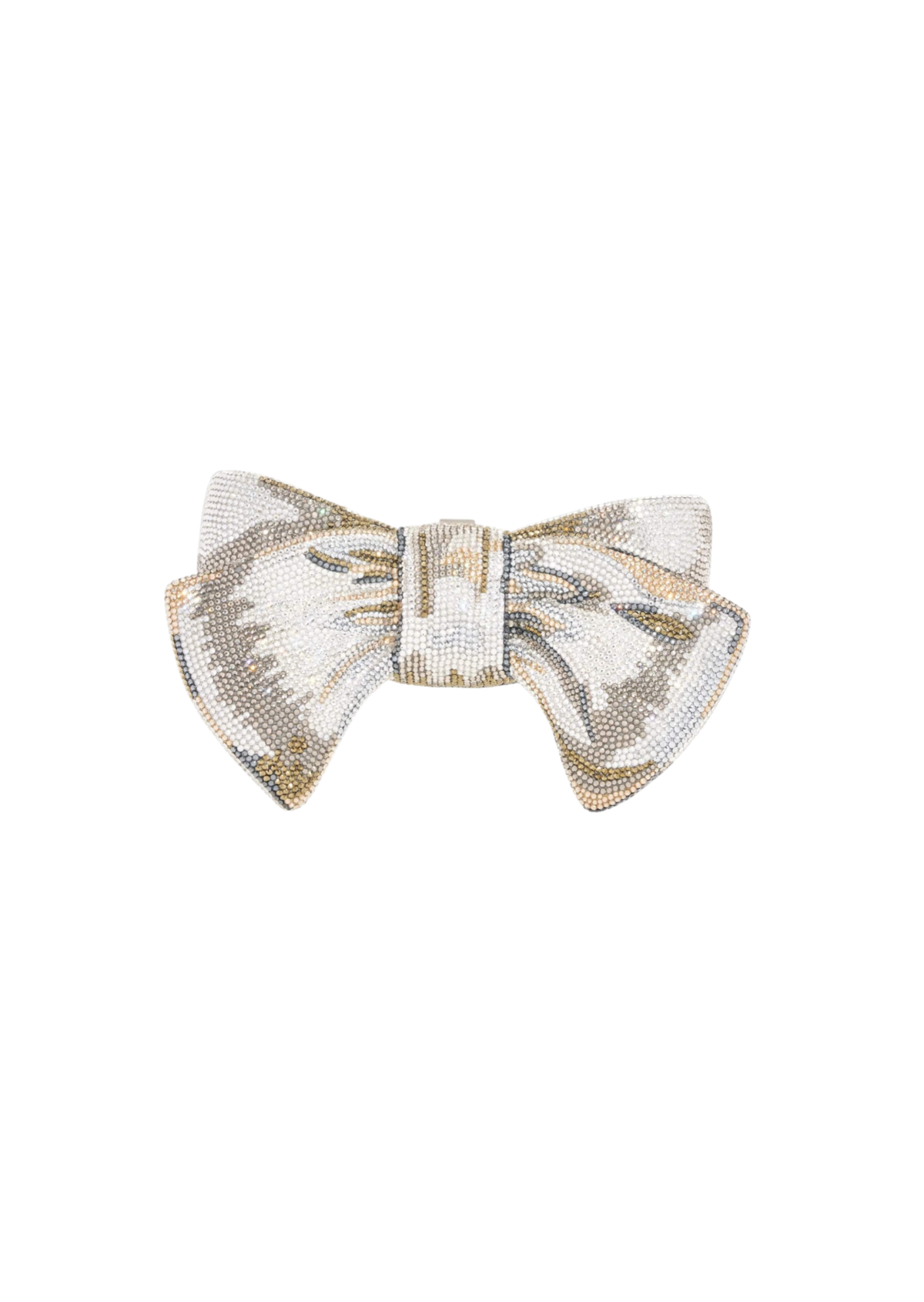 Just For You Bow Ombre Silver Crystal