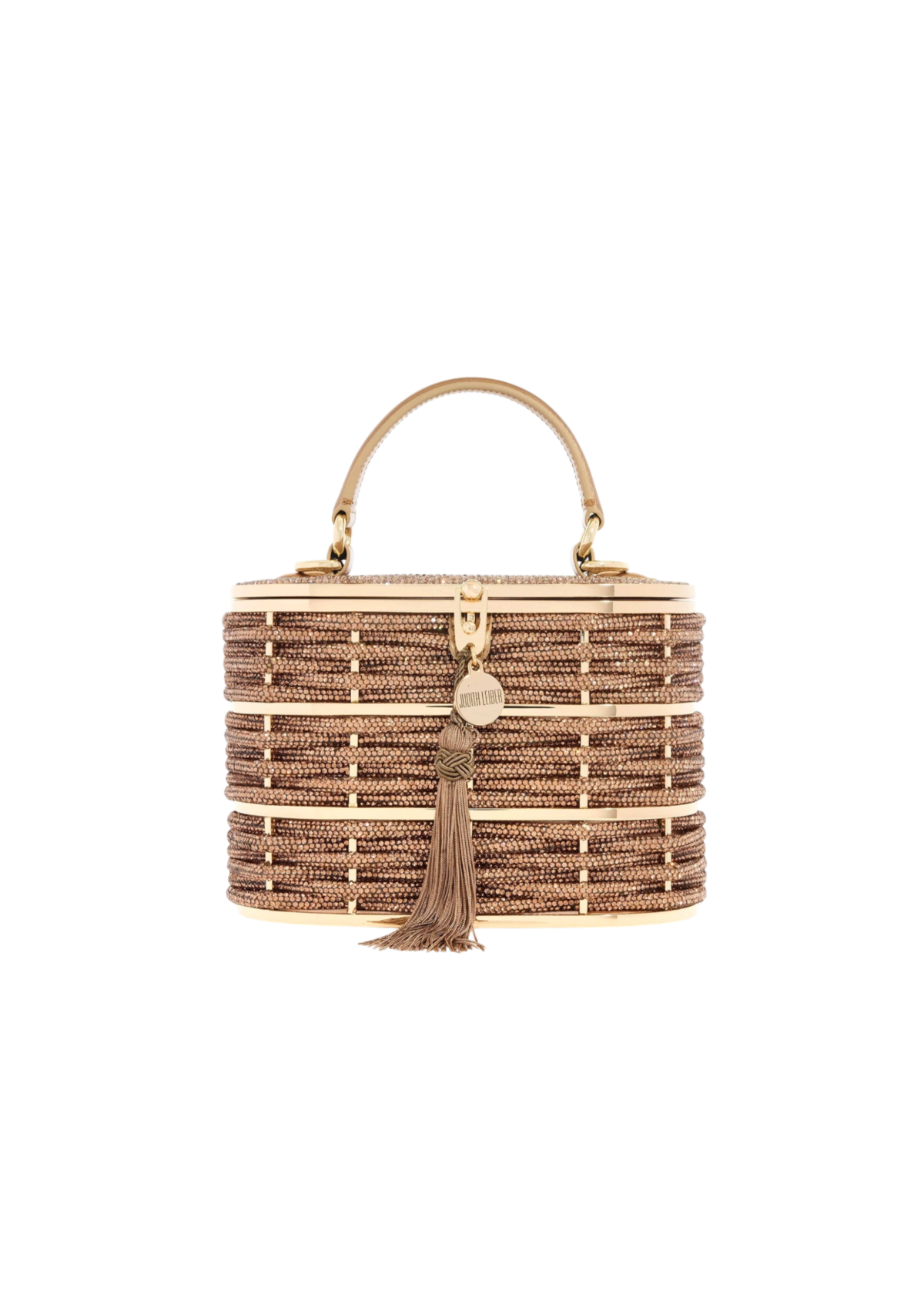 Willow Crystal Woven Top Handle Topaz