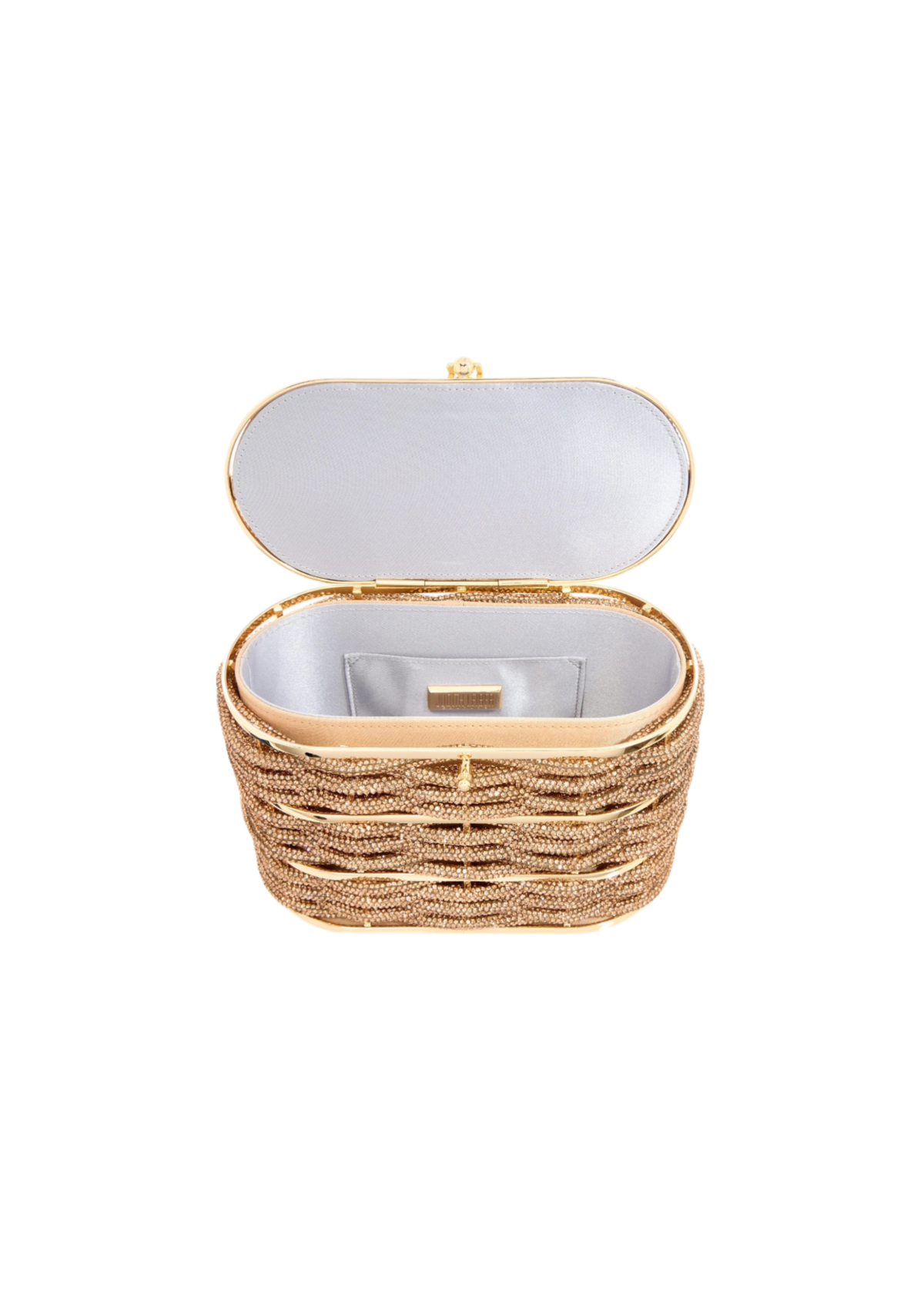 Willow Crystal Woven Top Handle Topaz