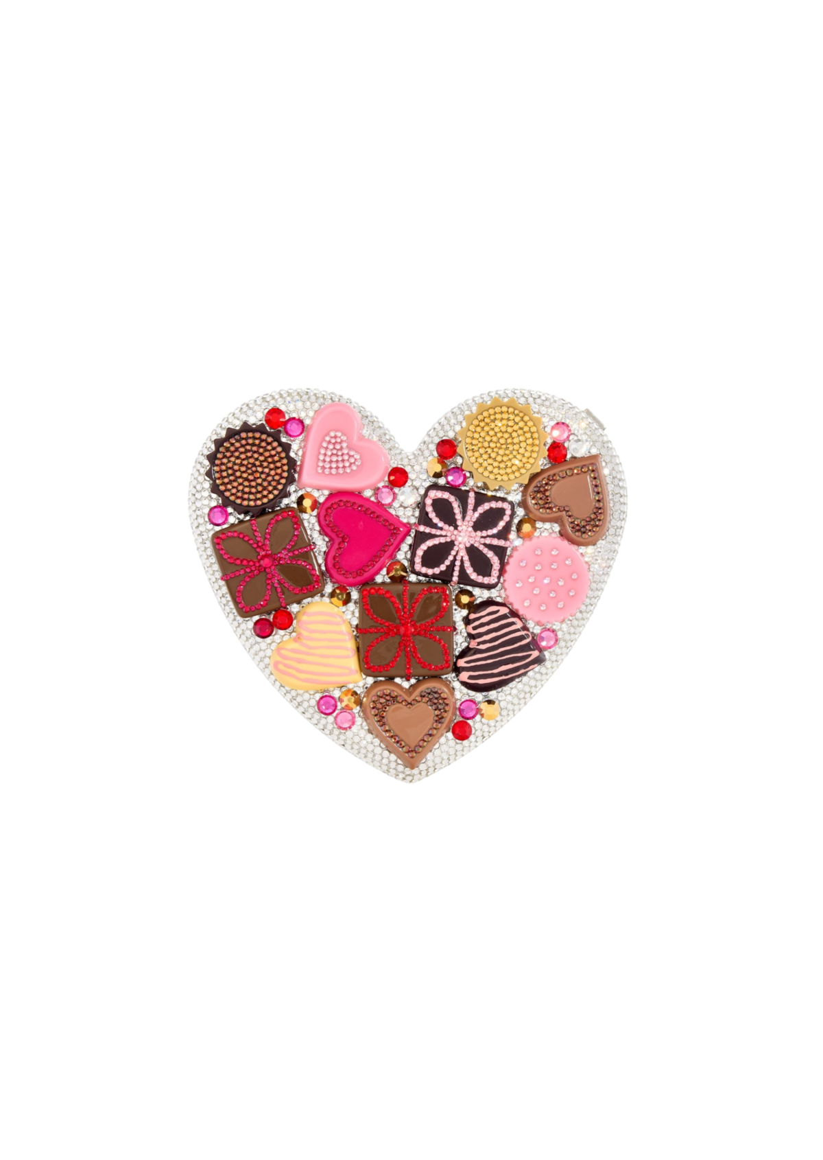 Heart Chocolate Box Clutch