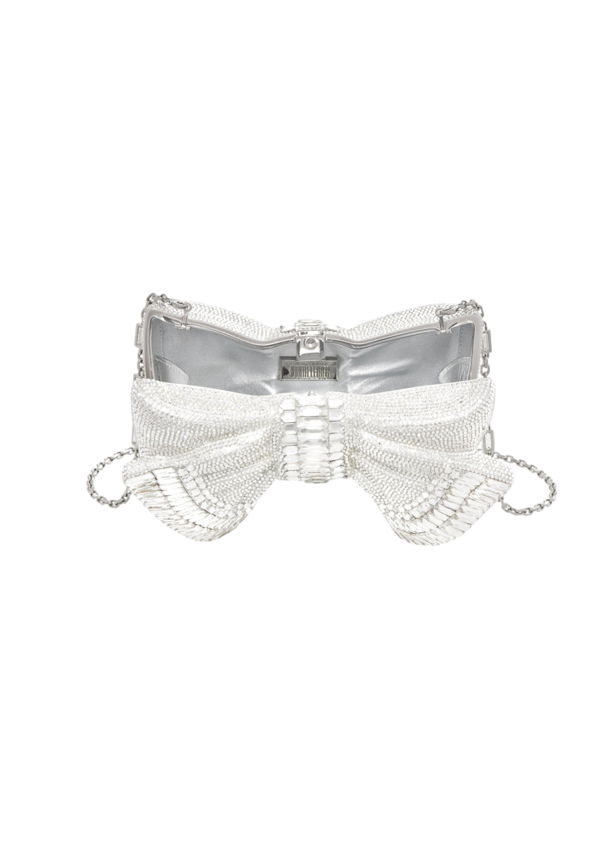 Bow Deco Gems Silver