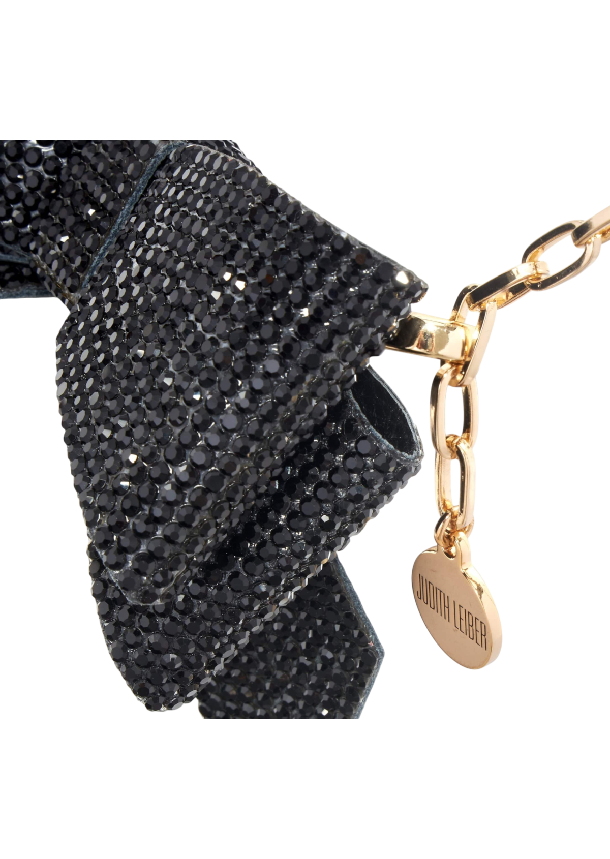Soft Bow Belt Black - JudithLeiberGCC