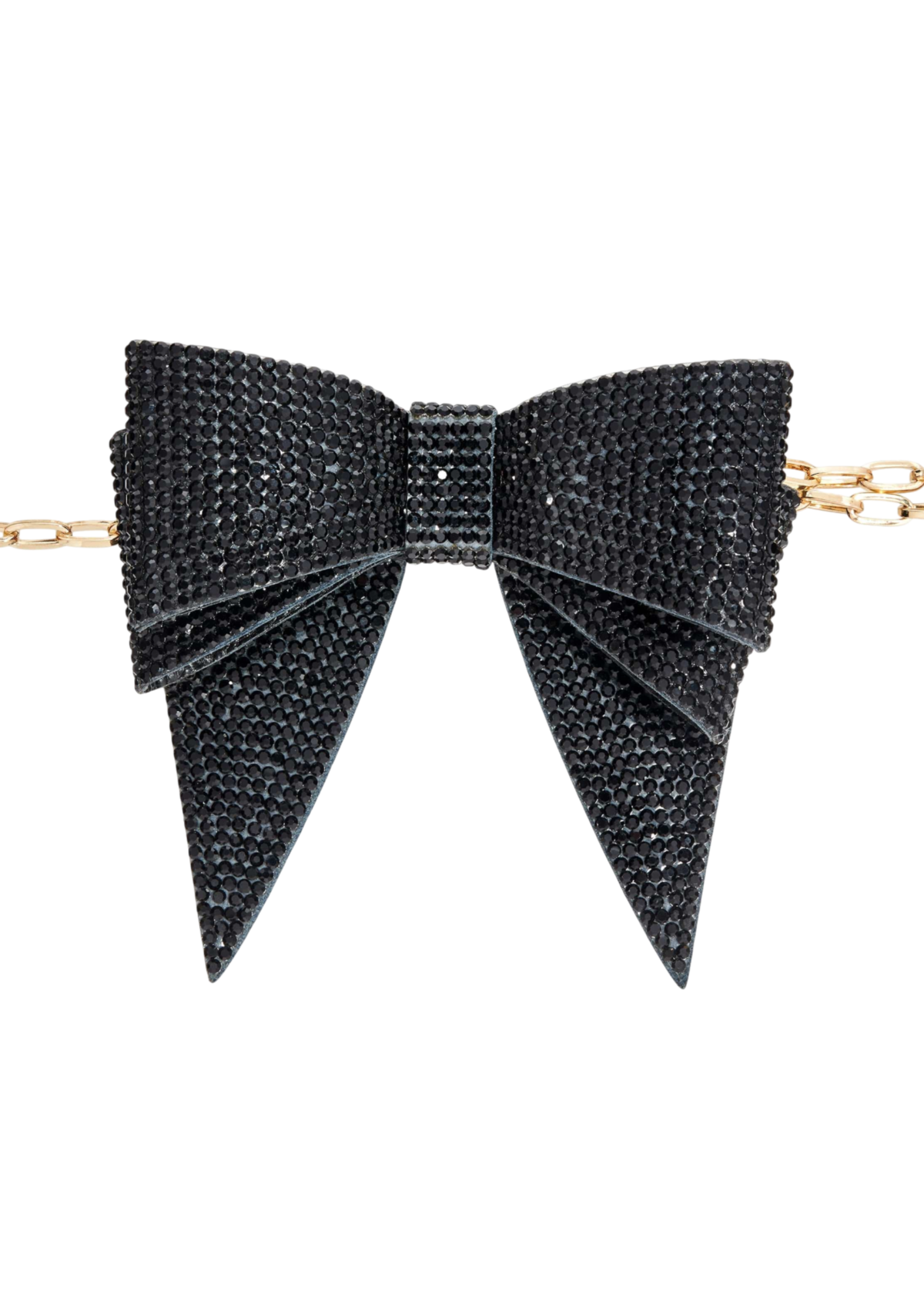 Soft Bow Belt Black - JudithLeiberGCC