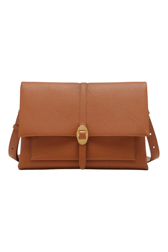 Coccinelle Dorian Medium Shoulder Bag - Brown