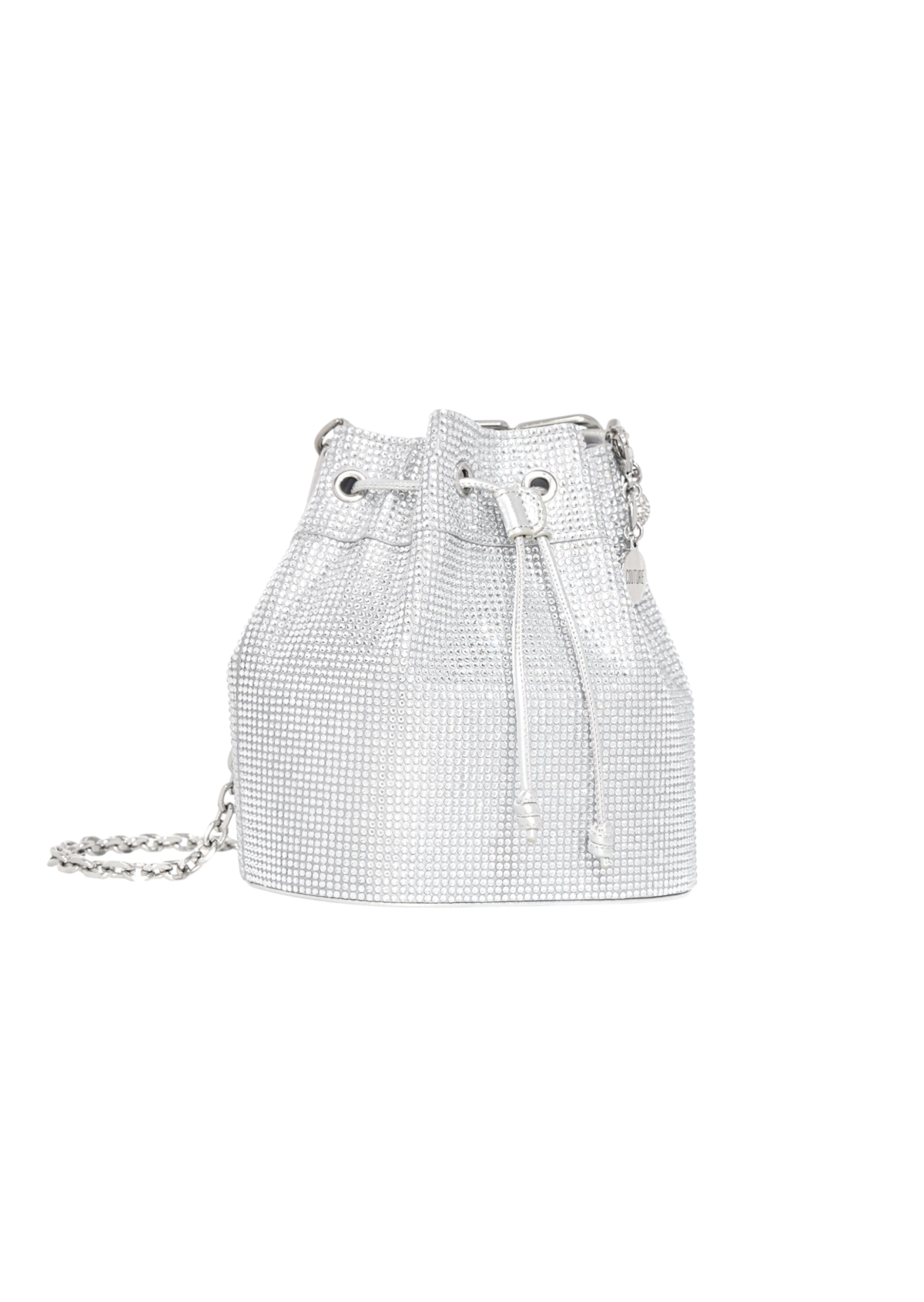 Piper Bucket Silver Drawstring Bag – InstaRunway.com