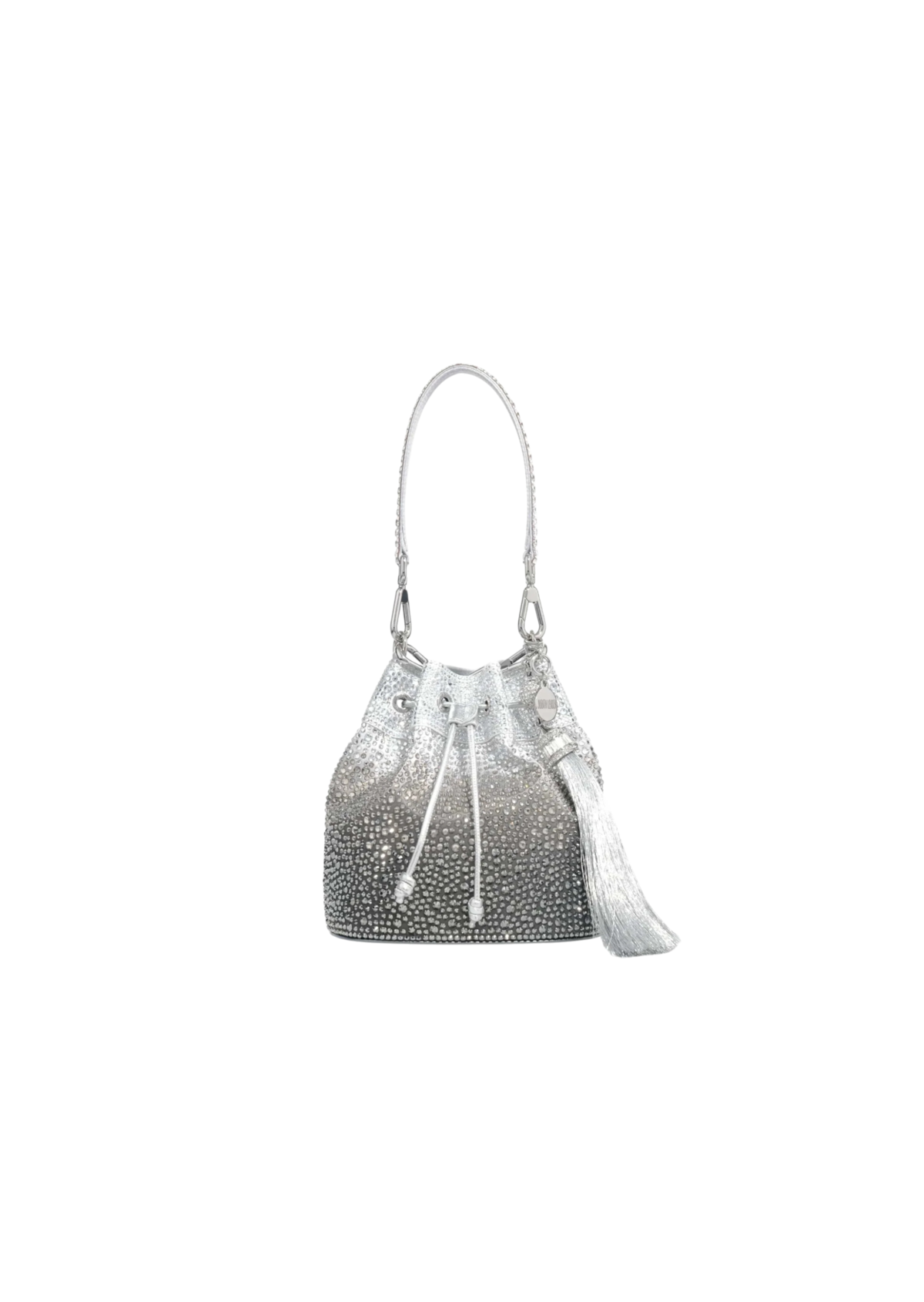 Piper Bucket Caviar Gradient Platinum - JudithLeiberGCC