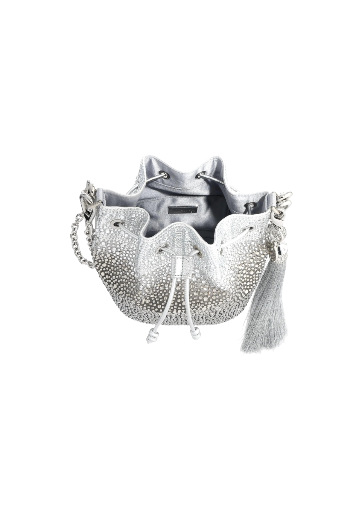 Piper Bucket Caviar Gradient Platinum - JudithLeiberGCC