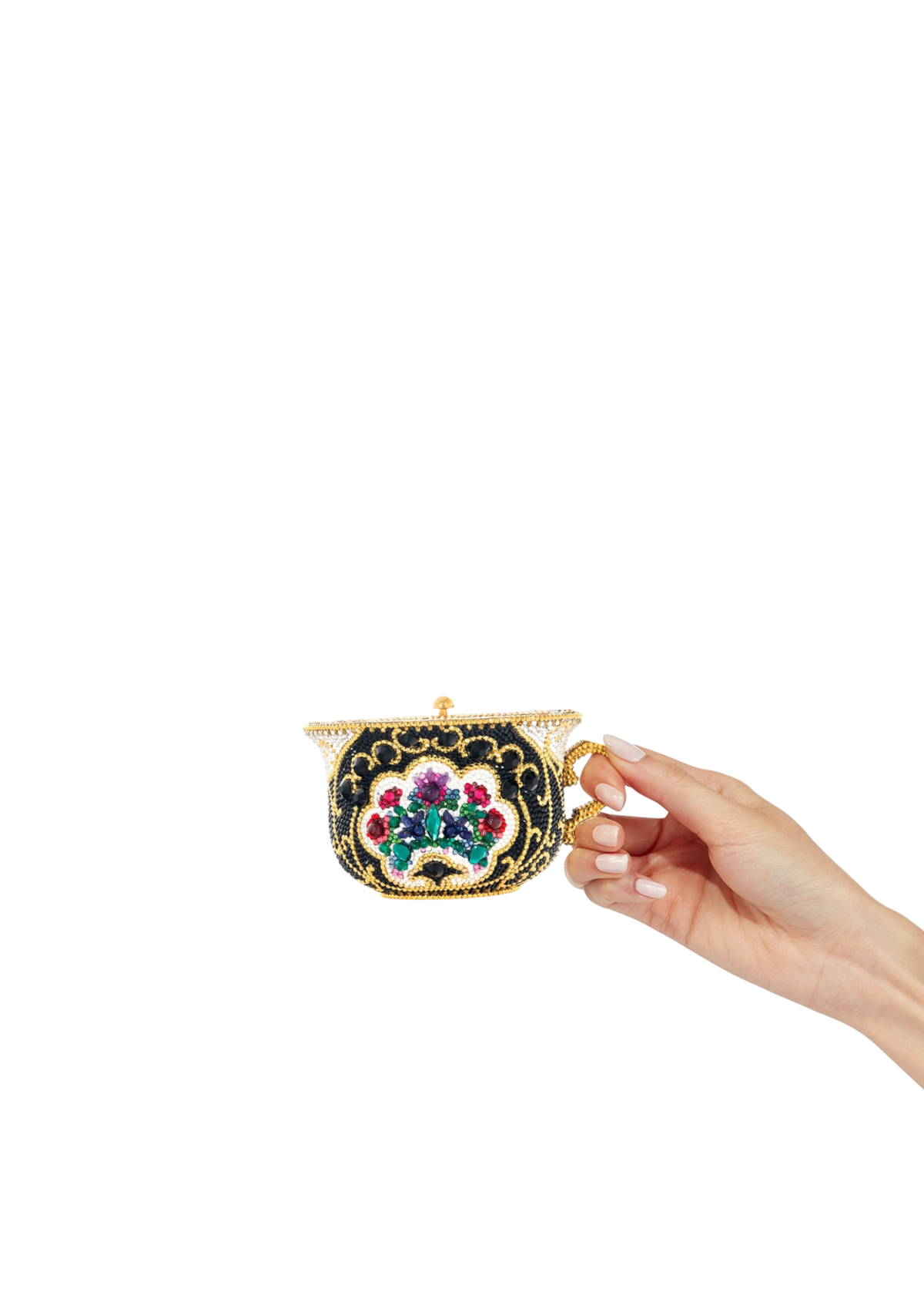 Teacup Purse - Teacup Royal-Tea - JudithLeiberGCC