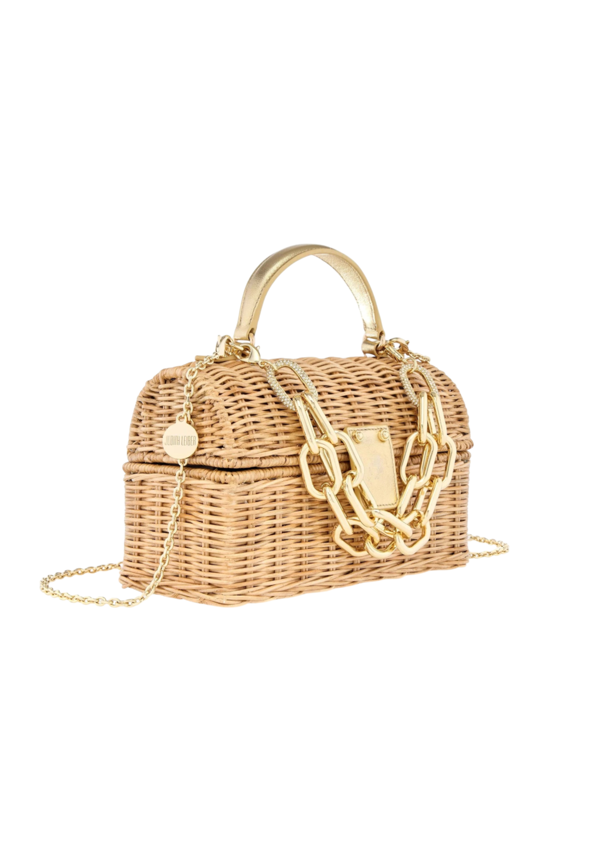 Isla Wicker Basket Champagne