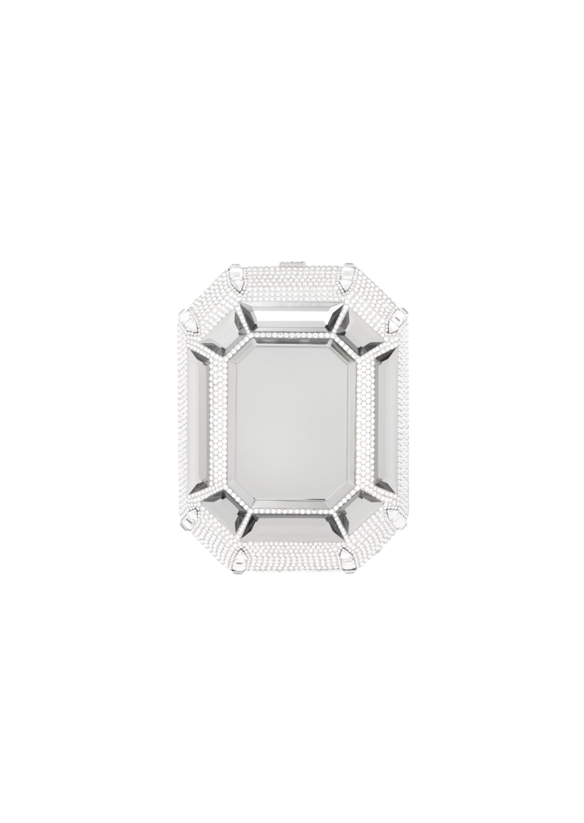Ring Emerald Cut Silver