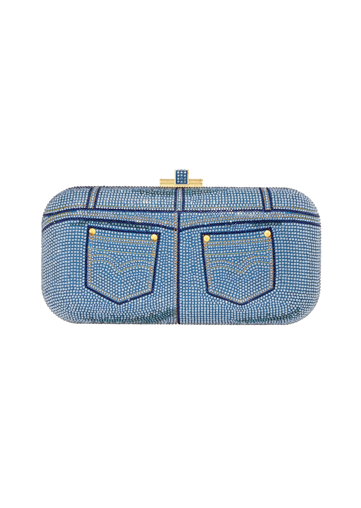 Long Slide Jeans Blue - JudithLeiberGCC