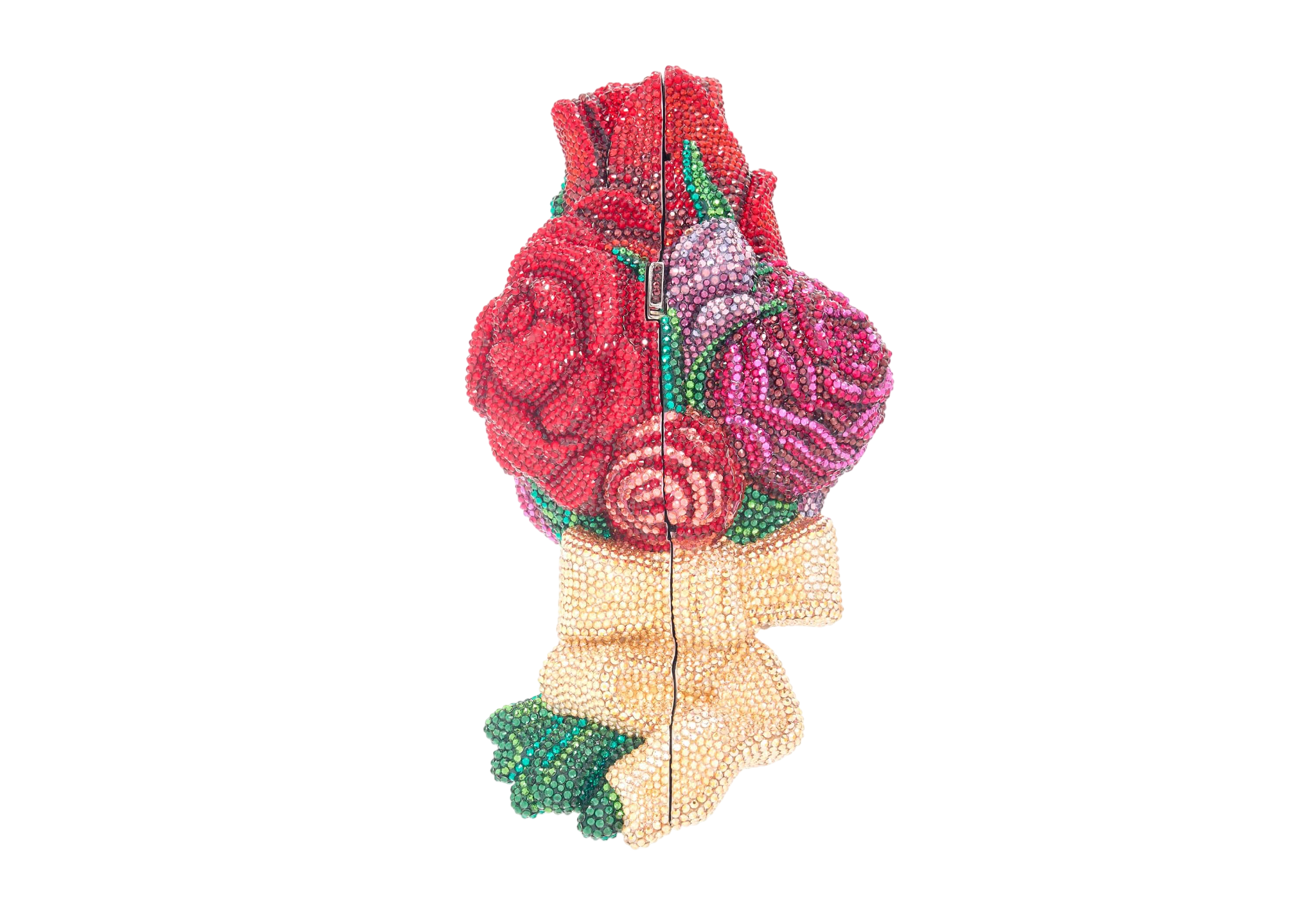 Red Roses Corsage - JudithLeiberGCC
