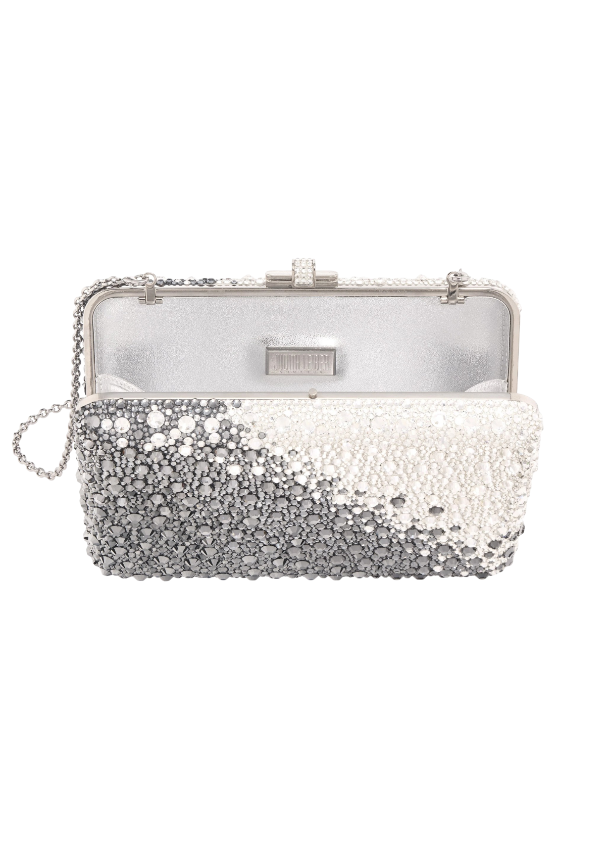 Slim Slide Gradient Caviar Gray Bag