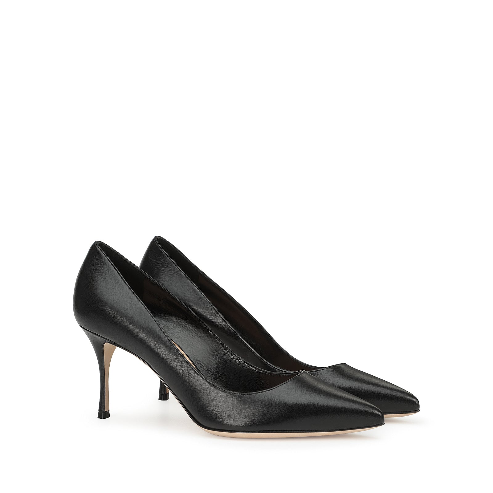 Sergio Rossi Godiva 75mm Nero Pump