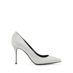 Sergio Rossi Godiva 90mm Argento Pump