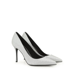 Sergio Rossi Godiva 90mm Argento Pump