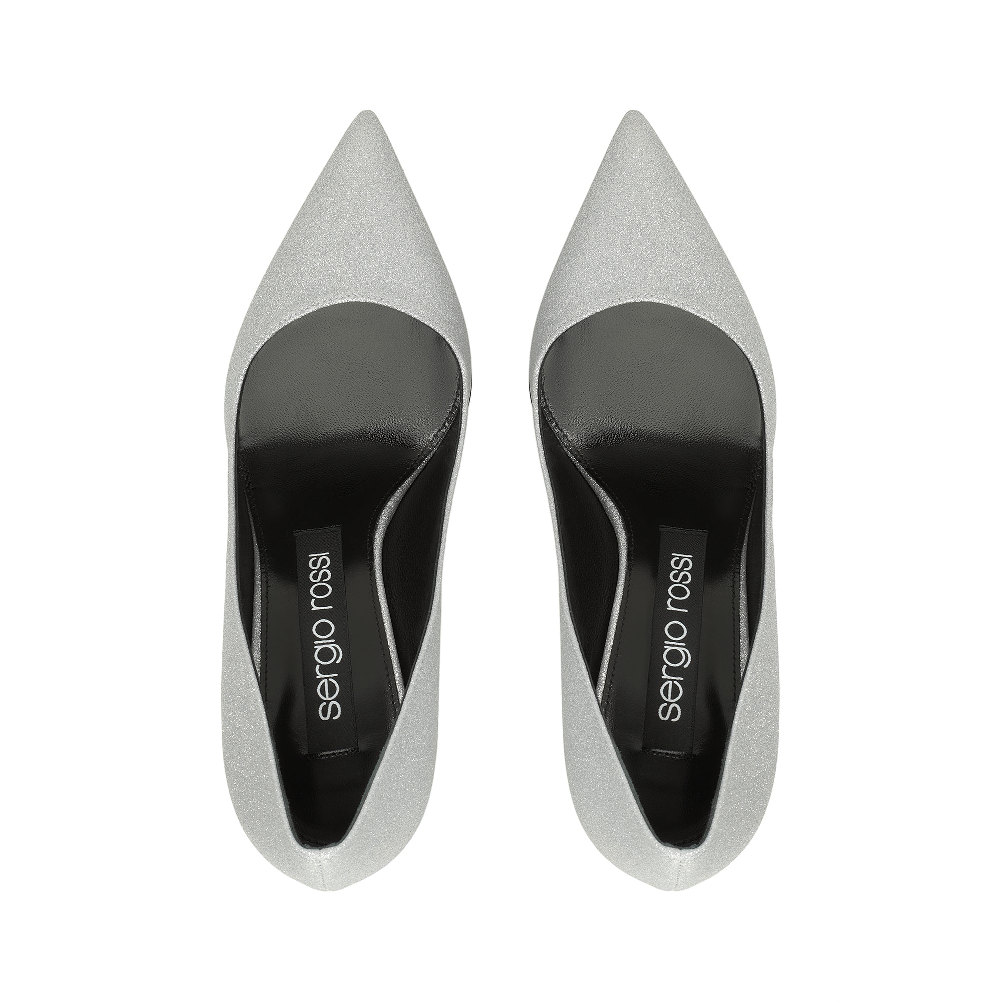 Sergio Rossi Godiva 90mm Argento Pump