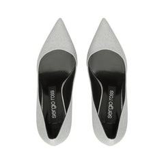 Sergio Rossi Godiva 90mm Argento Pump