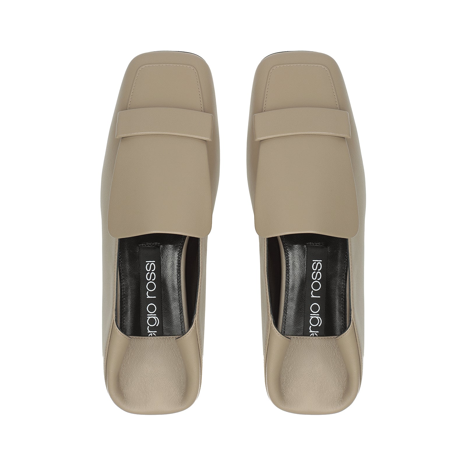 Sergio Rossi SR1 5mm Taupe Moccassin