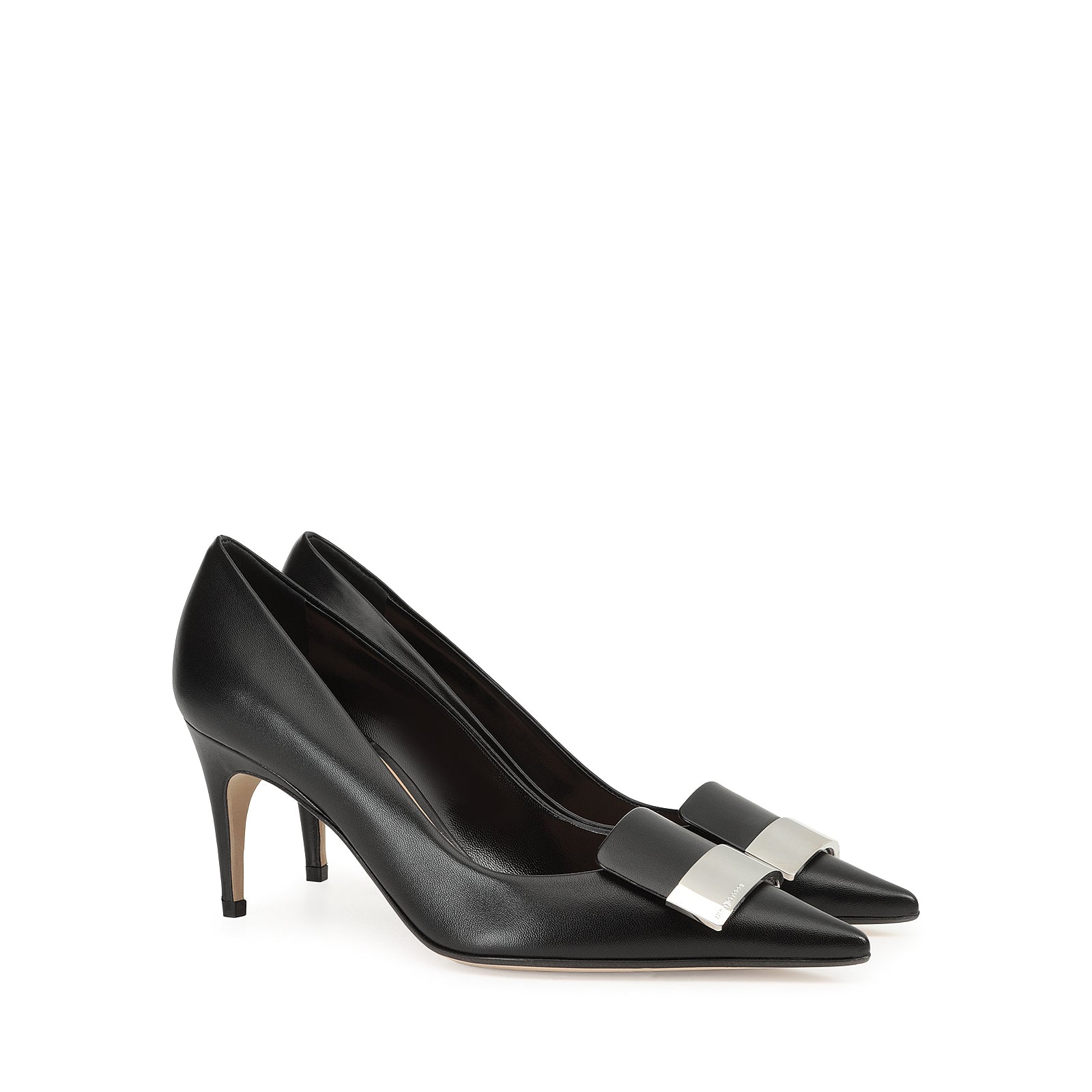 Sergio Rossi SR1 75mm Nero Pump