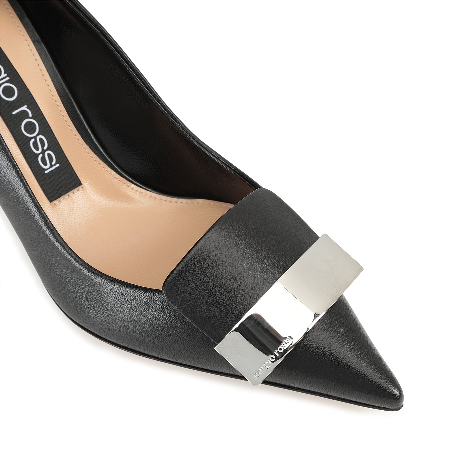 Sergio Rossi SR1 75mm Nero Pump