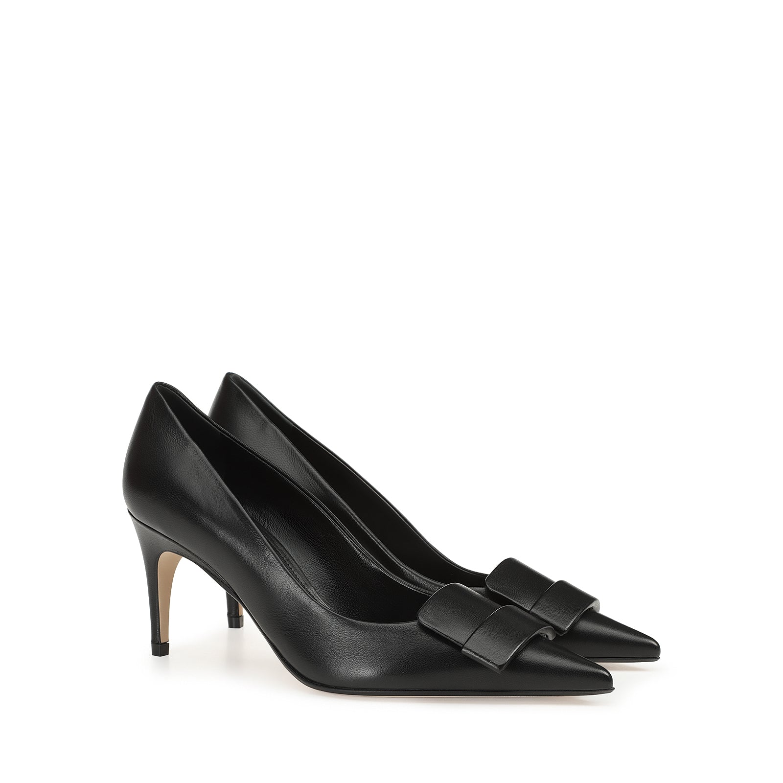 Sergio Rossi SR1 75mm Nero Pump