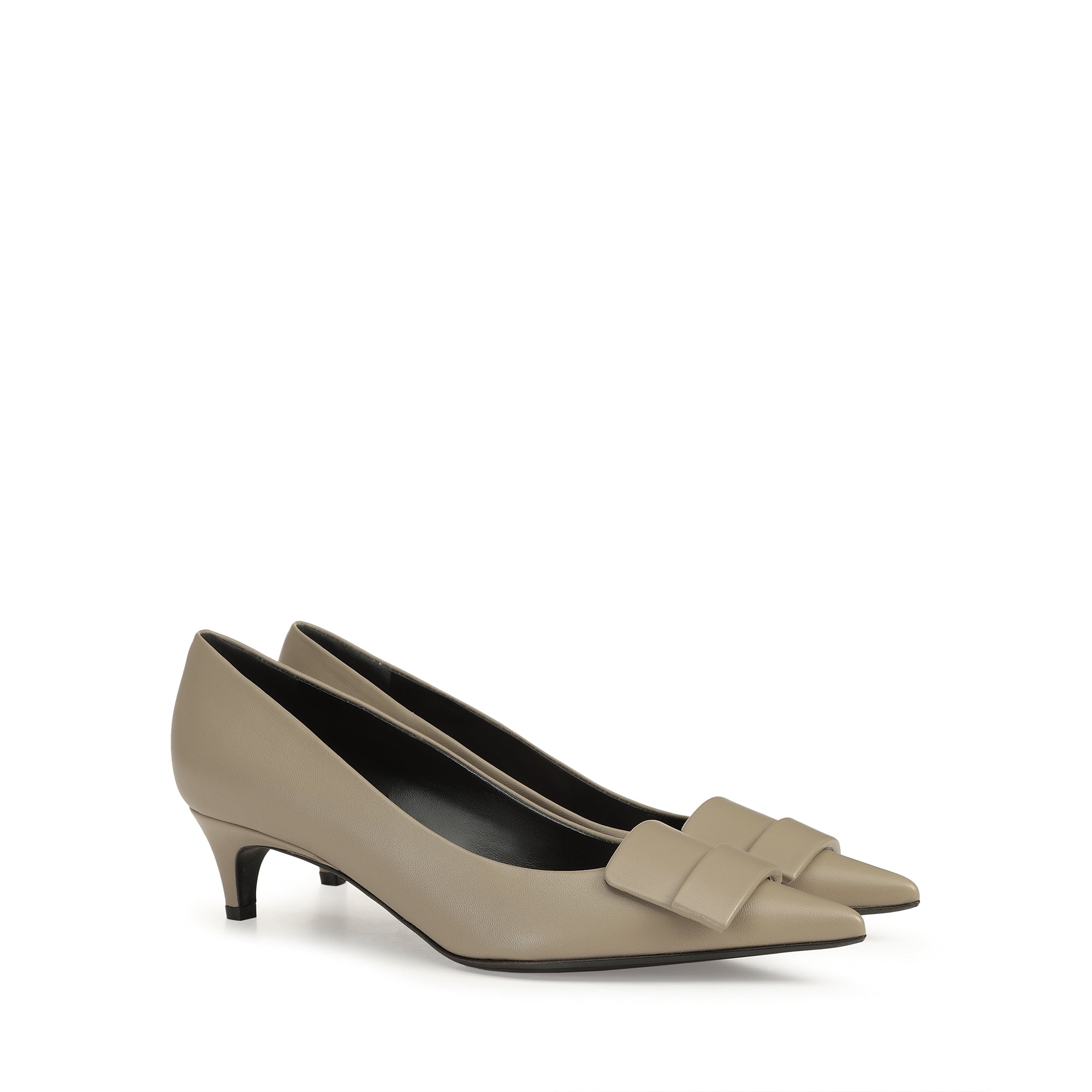 Sergio Rossi Sr1 45mm Taupe Pump