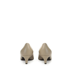 Sergio Rossi Sr1 45mm Taupe Pump