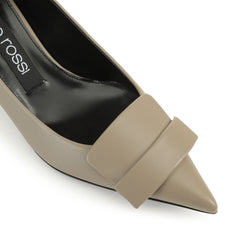 Sergio Rossi Sr1 45mm Taupe Pump