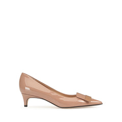 Sergio Rossi Sr1 45mm Bright Skin Pump