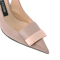 Sergio Rossi SR1 75mm Bright Skin Slingback