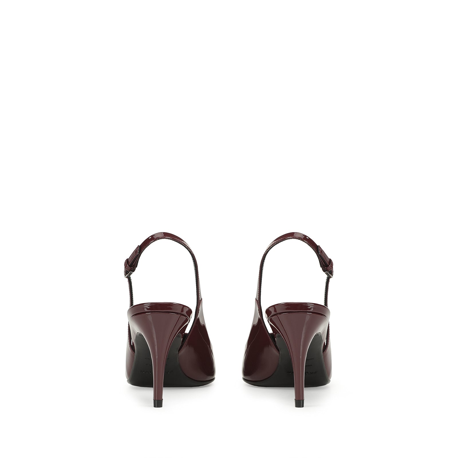 Sergio Rossi SR1 75mm Wine Slingback