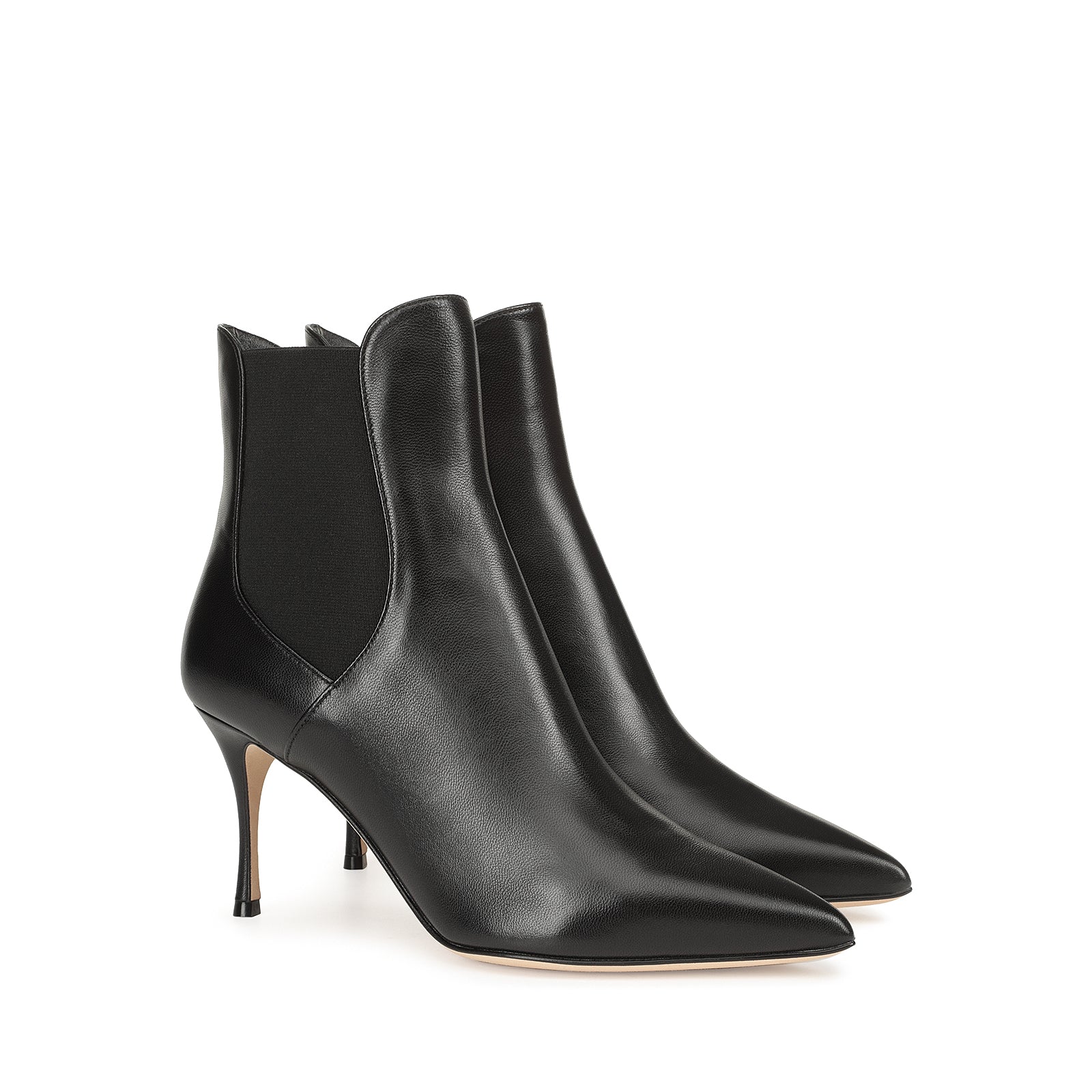 Sergio Rossi Godiva 75mm Nero Boots