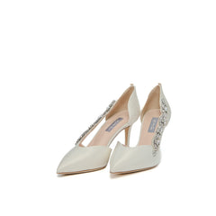 SJP By Sarah Jessica Parker Ambassador Ivory Satin 70mm Dorsay