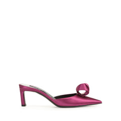 Sergio Rossi Sr Bigoudi 60mm Bougainvillea Mules