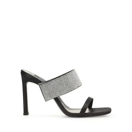 Sergio Rossi SR Paris Black 95mm Mules