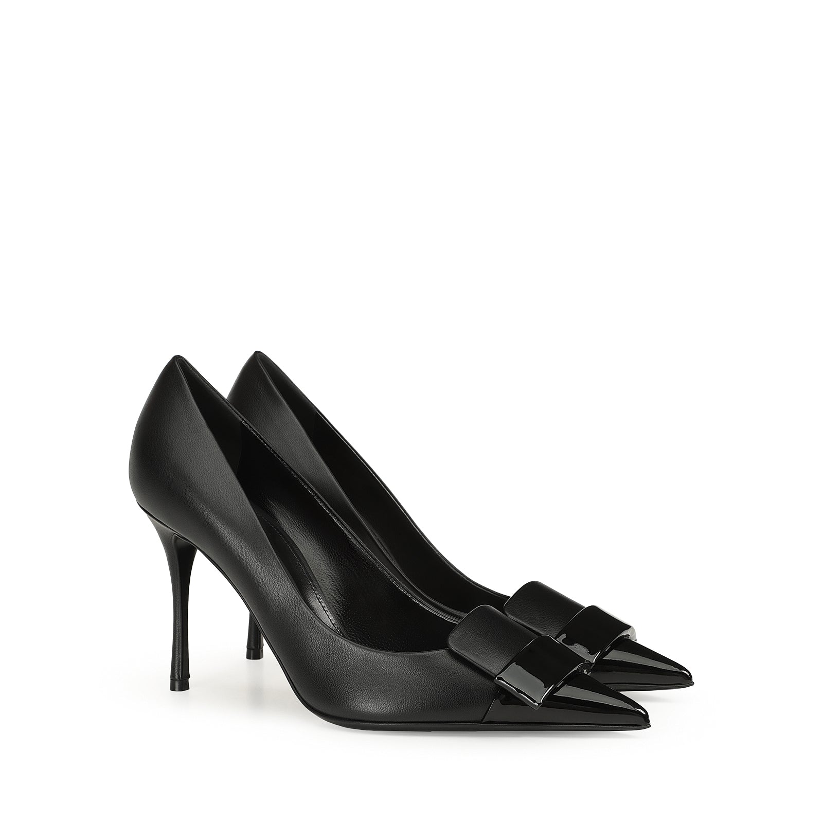 Sergio Rossi SR1 90mm Nero Pump