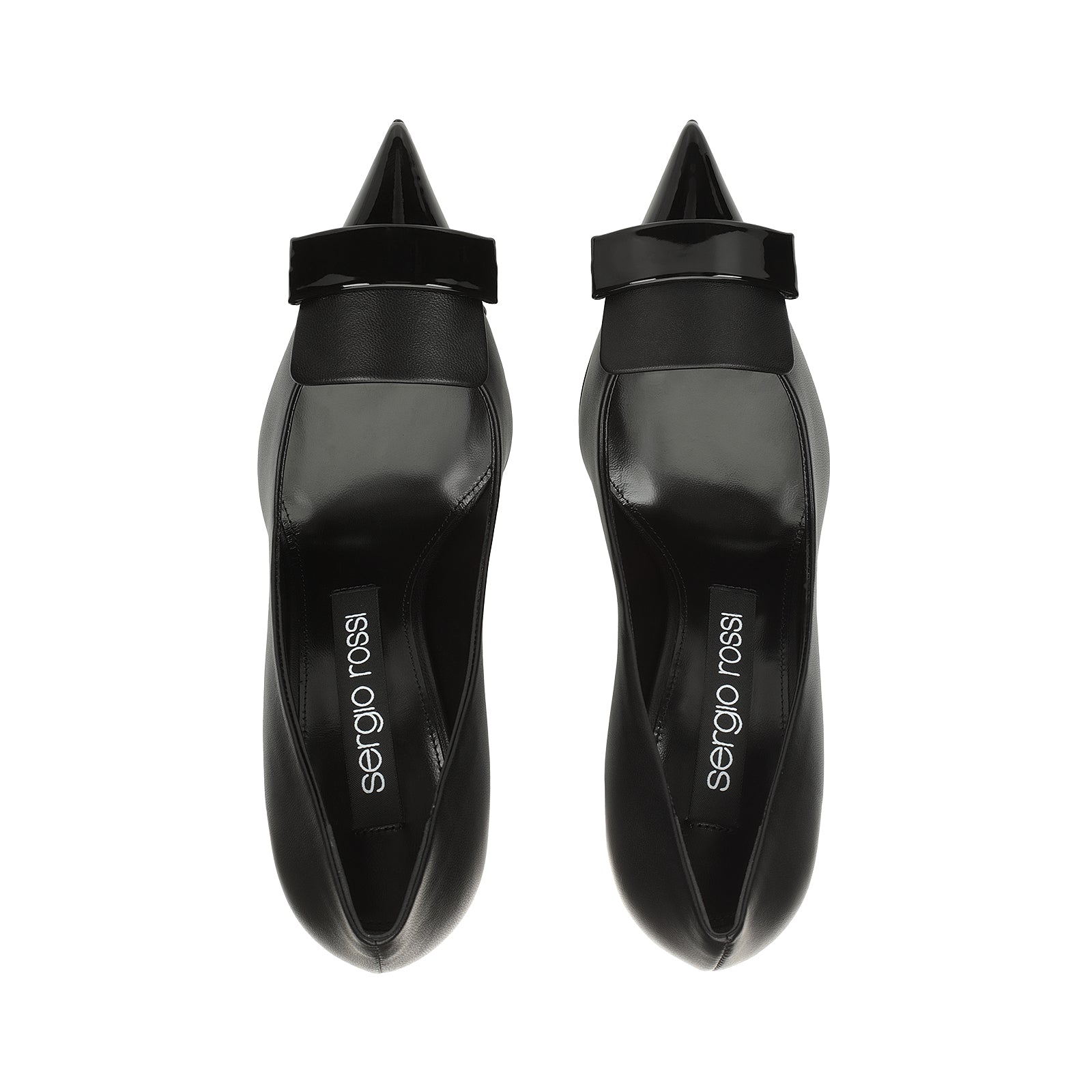 Sergio Rossi SR1 90mm Nero Pump