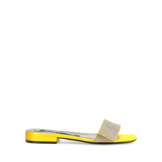 Sergio Rossi SR Paris Yellow 15mm Sandals