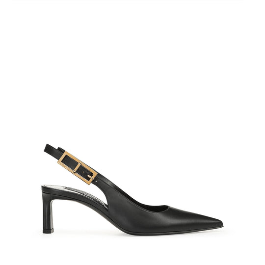 Sergio Rossi SR Nora Black 60mm Slingback