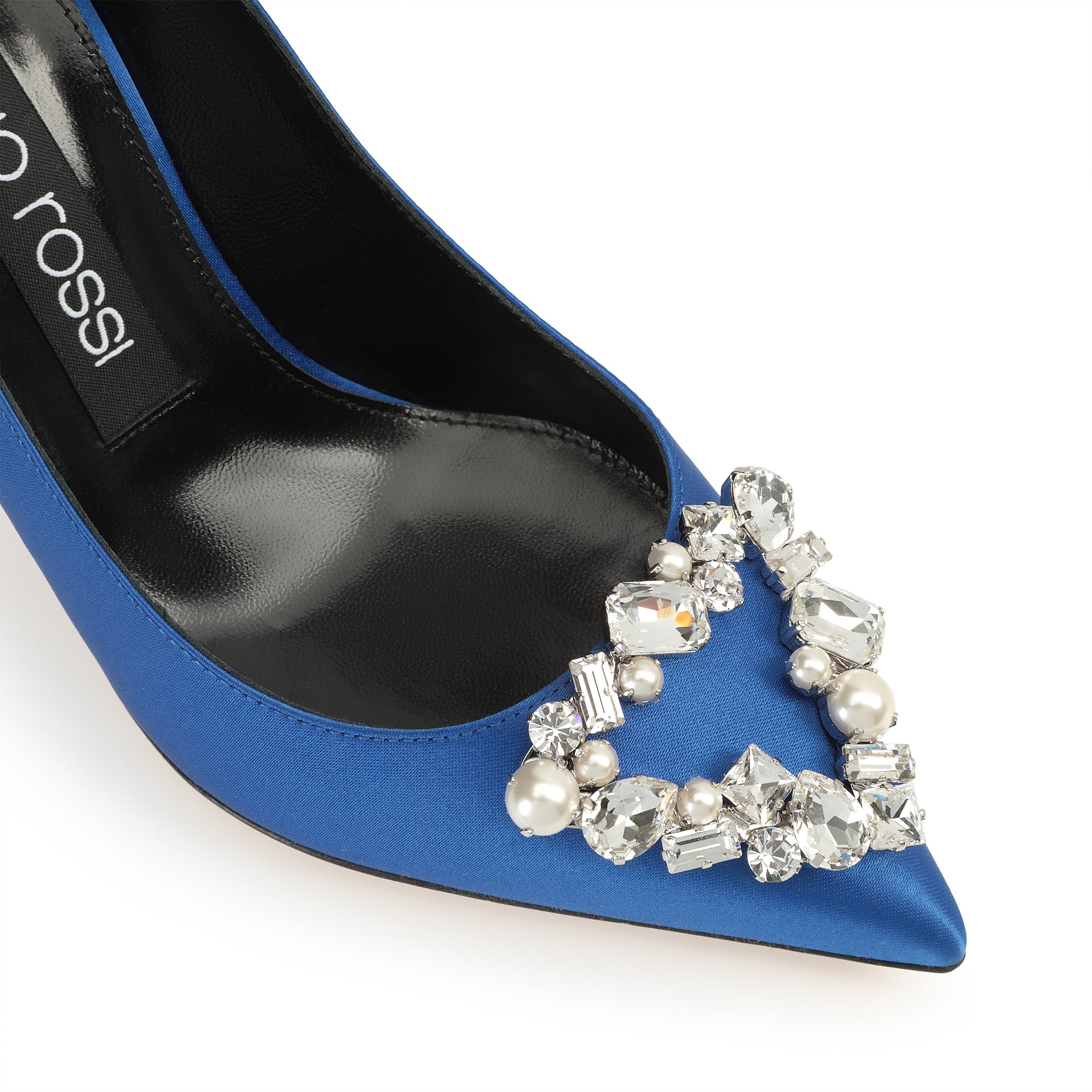 Sergio Rossi Sr Godiva Precious 90mm Dusk Pump