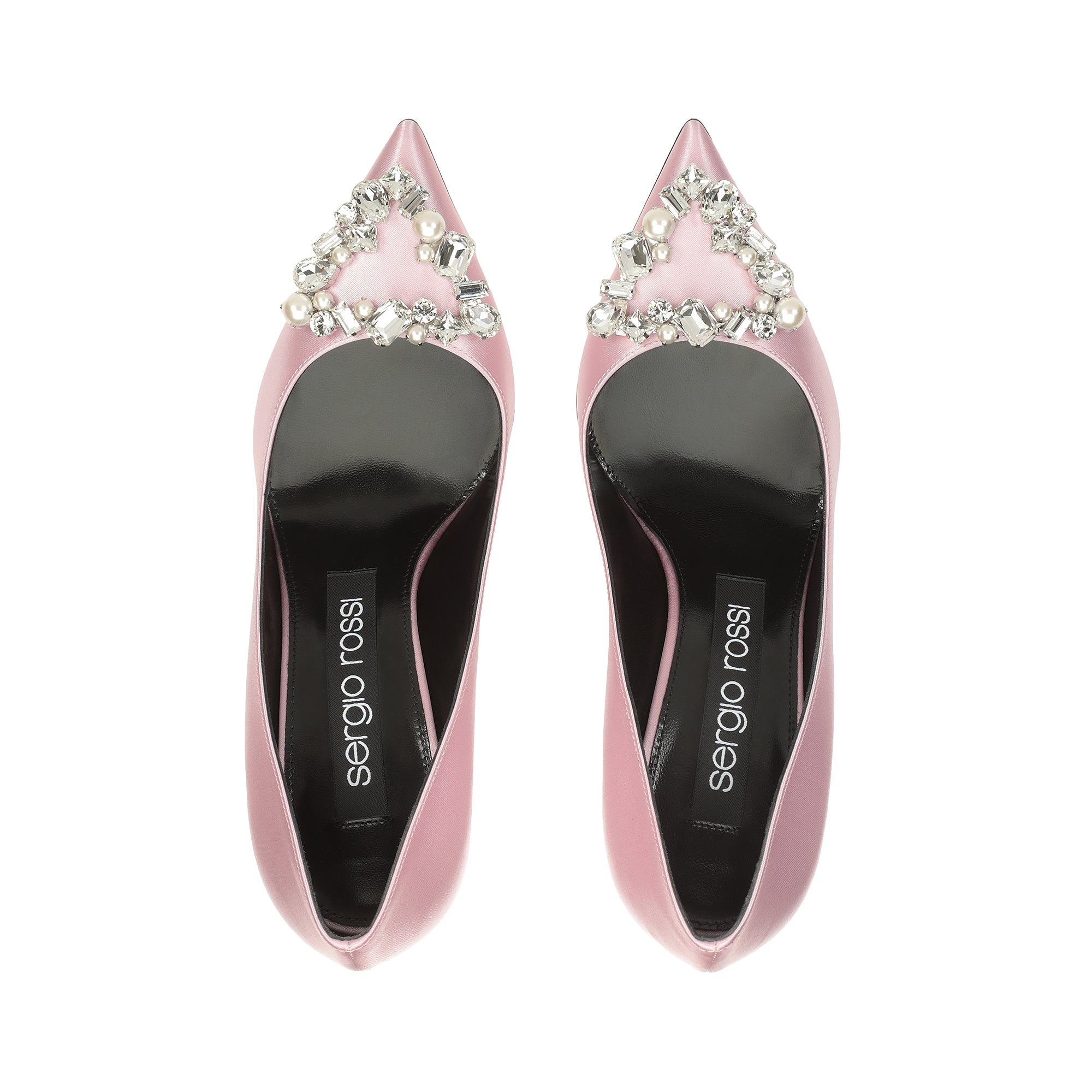 Sergio Rossi Sr Godiva Precious 90mm Petalo Pump