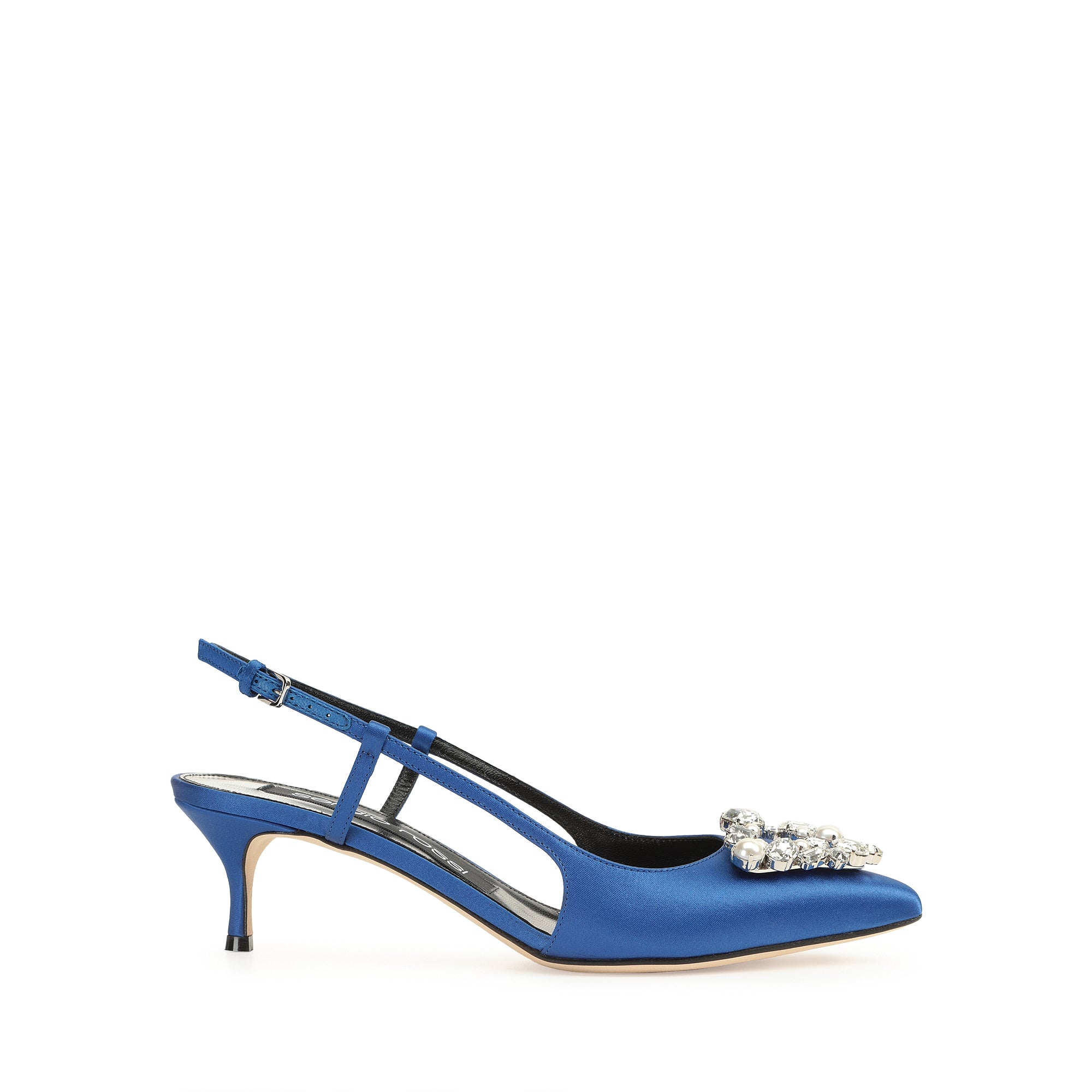 Sergio Rossi Sr Godiva Precious 50mm Dusk Slingback