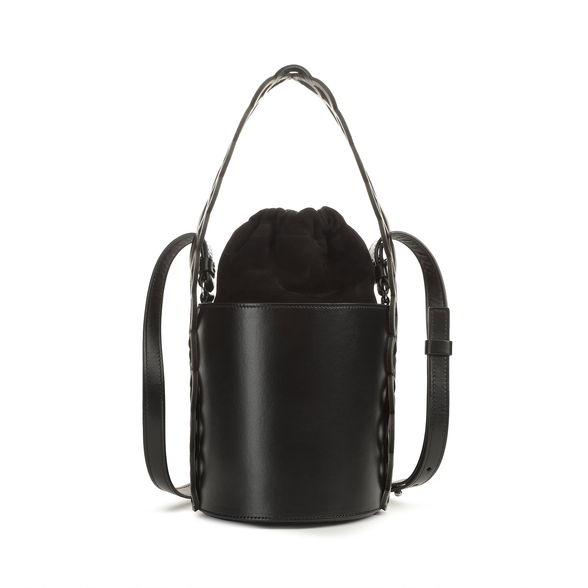 Sergio Rossi Sr Borse Donna Nero Bucket Bag