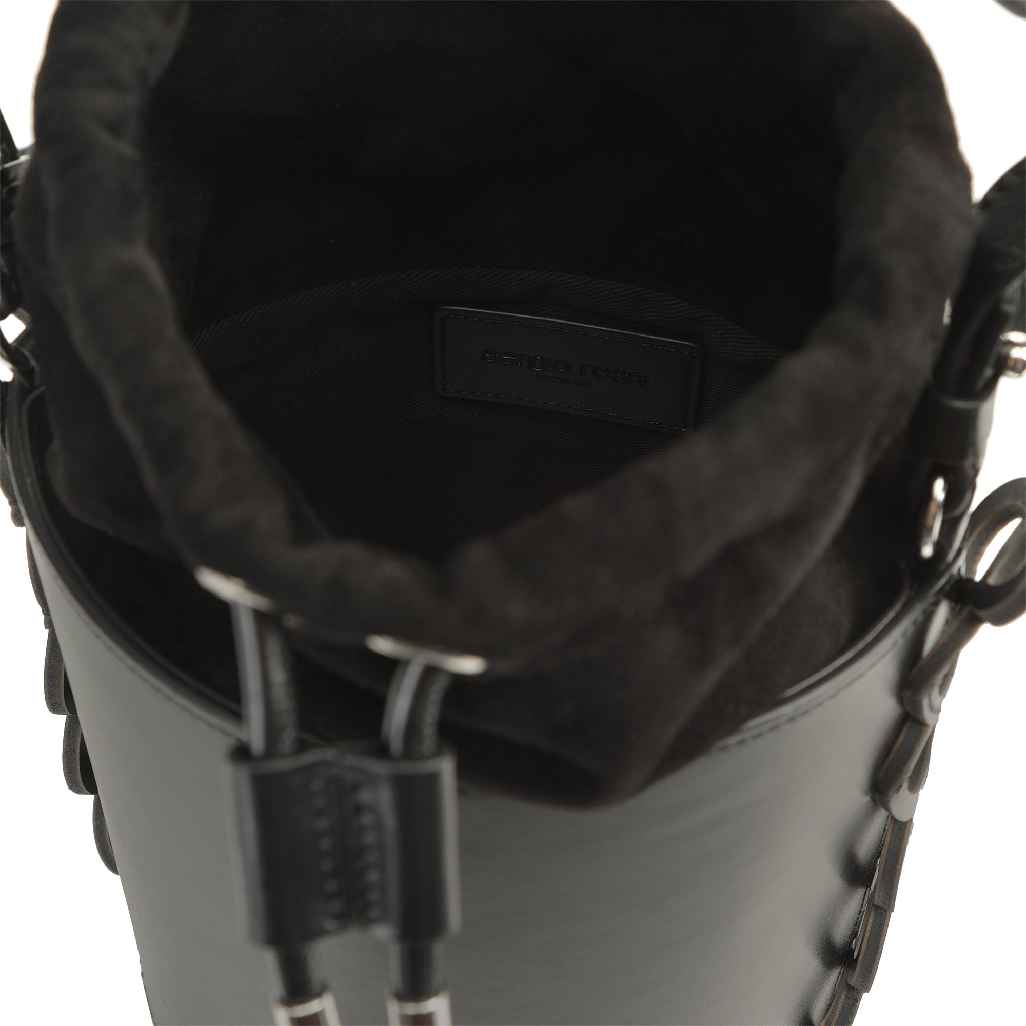 Sergio Rossi Sr Borse Donna Nero Bucket Bag