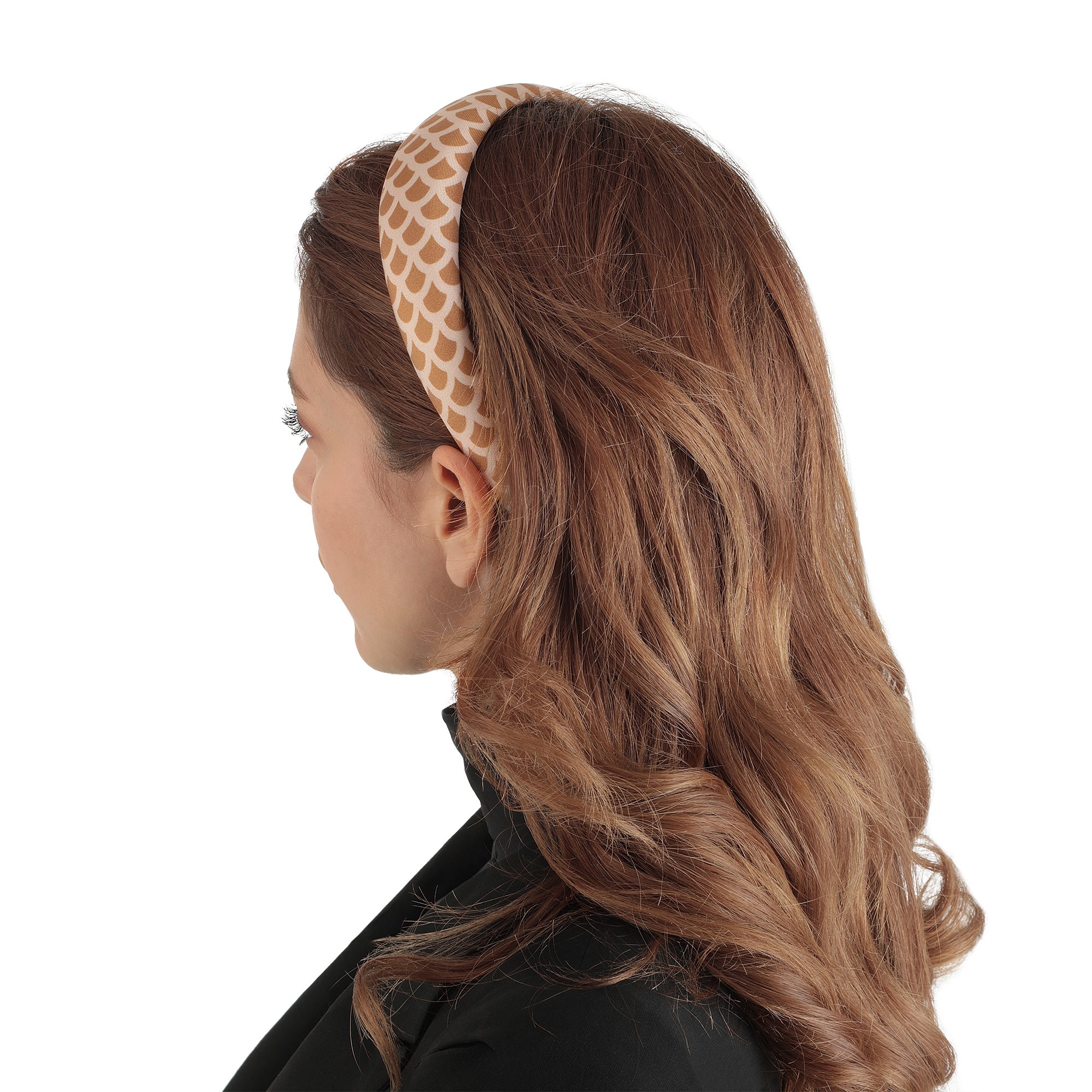 Sergio Rossi Mermaid Wine Hair Band