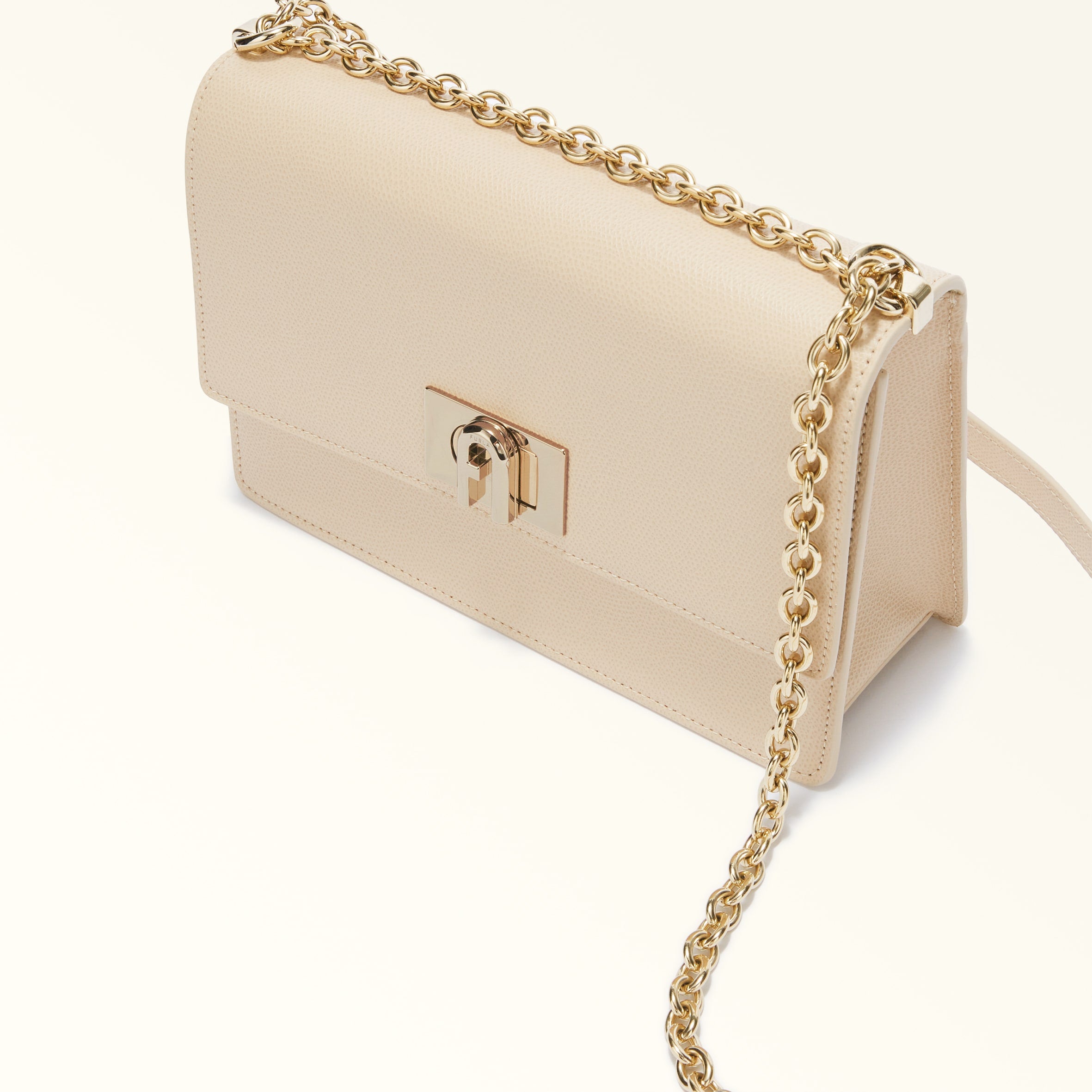 Furla 1927 Beige Crossbody Bag - Small