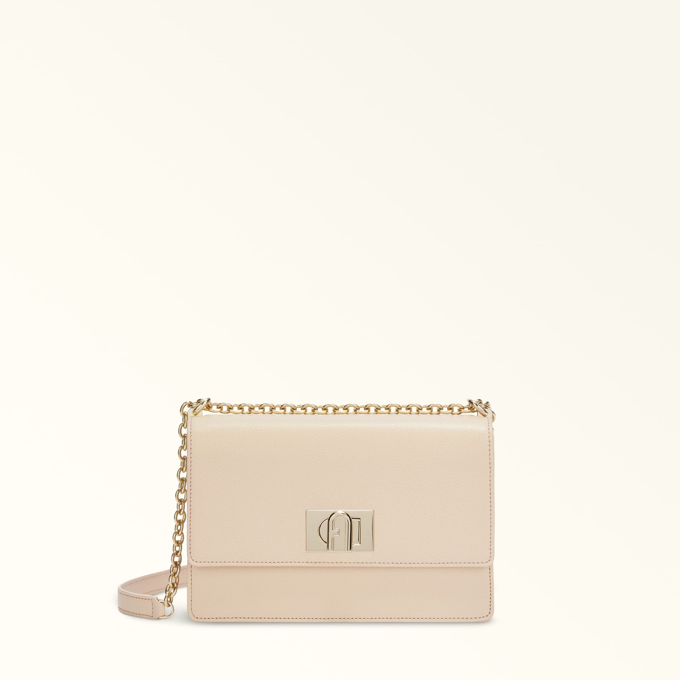 Furla 1927 Beige Crossbody Bag - Small