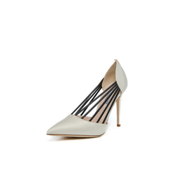 SJP By Sarah Jessica Parker Battersea Ivory Satin 100mm Pumps